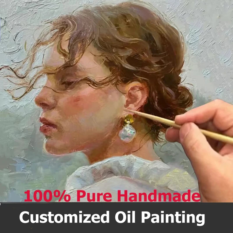 Custom Pictures on the Wall Painting High Quality Handmade Oil Painting on Canvas for Home Decor Living Room Bedroom